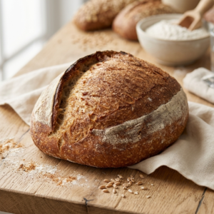 Classic Sourdough Hearth Loaf